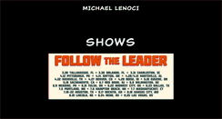 Desktop Screenshot of michaellenoci.com